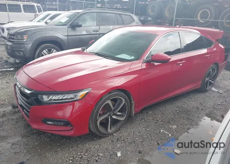 2018 Honda Accord Sport from USA, damaged, VIN 1HGCV1F34JA222057